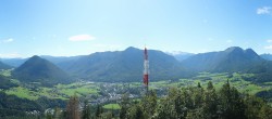 Archived image Webcam Altaussee - Lookout Tower Tressensteinwarte 12:00