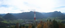 Archived image Webcam Altaussee - Lookout Tower Tressensteinwarte 13:00