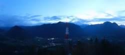 Archived image Webcam Altaussee - Lookout Tower Tressensteinwarte 17:00
