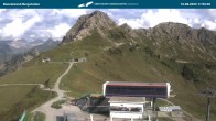 Archived image Webcam Kanzelwandbahn top station 17:00