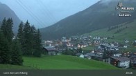 Archiv Foto Webcam Oberlech am Arlberg: Blick vom Flühenlift 02:00