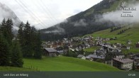 Archiv Foto Webcam Oberlech am Arlberg: Blick vom Flühenlift 06:00