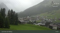 Archiv Foto Webcam Oberlech am Arlberg: Blick vom Flühenlift 16:00