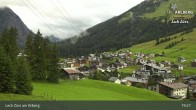 Archiv Foto Webcam Oberlech am Arlberg: Blick vom Flühenlift 18:00