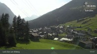 Archiv Foto Webcam Oberlech am Arlberg: Blick vom Flühenlift 16:00