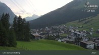 Archiv Foto Webcam Oberlech am Arlberg: Blick vom Flühenlift 02:00