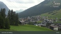 Archiv Foto Webcam Oberlech am Arlberg: Blick vom Flühenlift 07:00