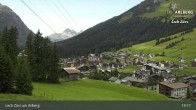 Archiv Foto Webcam Oberlech am Arlberg: Blick vom Flühenlift 12:00