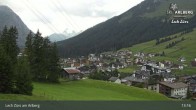 Archiv Foto Webcam Oberlech am Arlberg: Blick vom Flühenlift 12:00