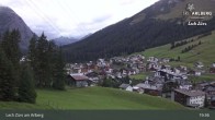 Archiv Foto Webcam Oberlech am Arlberg: Blick vom Flühenlift 02:00