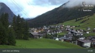 Archiv Foto Webcam Oberlech am Arlberg: Blick vom Flühenlift 06:00