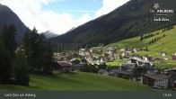 Archiv Foto Webcam Oberlech am Arlberg: Blick vom Flühenlift 12:00