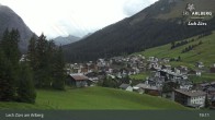 Archiv Foto Webcam Oberlech am Arlberg: Blick vom Flühenlift 13:00