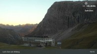 Archived image Webcam Mountain Restaurant Seekopf (Zürs) 18:00
