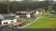 Archiv Foto Webcam Panoramablick Oberlech 08:00