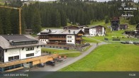 Archiv Foto Webcam Panoramablick Oberlech 18:00