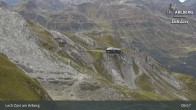 Archived image Webcam Trittkopf Top Station (Zürs) 09:00