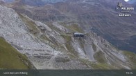 Archived image Webcam Trittkopf Top Station (Zürs) 18:00