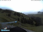 Archived image Webcam Ski Resort Diedamskopf - Wedelstube 05:00