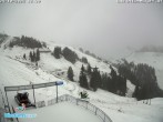 Archived image Webcam Ski Resort Diedamskopf - Wedelstube 11:00
