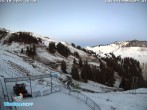Archived image Webcam Ski Resort Diedamskopf - Wedelstube 17:00