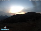 Archived image Webcam Ski resort Diedamskopf - View Breitenalpe 19:00