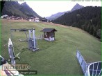 Archiv Foto Webcam Gargellen: Talabfahrt bei Pizzeria Barga 06:00