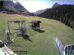 Archiv Foto Webcam Gargellen: Talabfahrt bei Pizzeria Barga 11:00