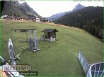 Archiv Foto Webcam Gargellen: Talabfahrt bei Pizzeria Barga 15:00