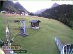 Archiv Foto Webcam Gargellen: Talabfahrt bei Pizzeria Barga 06:00