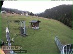 Archiv Foto Webcam Gargellen: Talabfahrt bei Pizzeria Barga 11:00