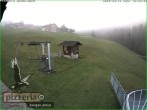 Archiv Foto Webcam Gargellen: Talabfahrt bei Pizzeria Barga 09:00
