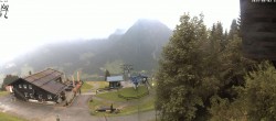 Archiv Foto Webcam Kleinwalsertal: Zafernalift Bergstation 07:00