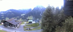 Archiv Foto Webcam Kleinwalsertal: Zafernalift Bergstation 19:00