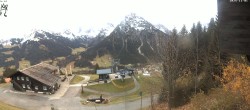 Archiv Foto Webcam Kleinwalsertal: Zafernalift Bergstation 13:00