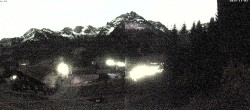 Archiv Foto Webcam Kleinwalsertal: Zafernalift Bergstation 23:00