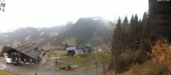 Archiv Foto Webcam Kleinwalsertal: Zafernalift Bergstation 09:00