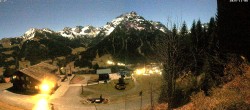 Archived image Webcam Zafernalift mountain station 01:00