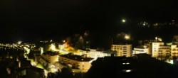 Archived image Webcam St. Moritz village II - View from Hotel Schweizerhof towards St. Moritz Bad 23:00