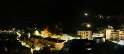 Archived image Webcam St. Moritz village II - View from Hotel Schweizerhof towards St. Moritz Bad 01:00