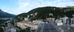 Archived image Webcam St. Moritz village II - View from Hotel Schweizerhof towards St. Moritz Bad 06:00