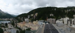 Archived image Webcam St. Moritz village II - View from Hotel Schweizerhof towards St. Moritz Bad 11:00