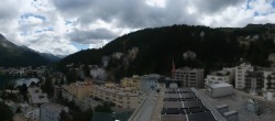 Archived image Webcam St. Moritz village II - View from Hotel Schweizerhof towards St. Moritz Bad 15:00