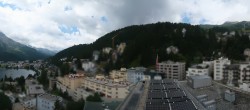 Archiv Foto Webcam St. Moritz Dorf: Ausblick Hotel Schweizerhof Richtung See 11:00