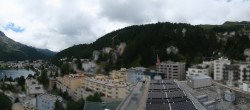 Archiv Foto Webcam St. Moritz Dorf: Ausblick Hotel Schweizerhof Richtung See 13:00