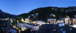 Archived image Webcam St. Moritz village II - View from Hotel Schweizerhof towards St. Moritz Bad 05:00