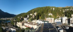 Archived image Webcam St. Moritz village II - View from Hotel Schweizerhof towards St. Moritz Bad 07:00