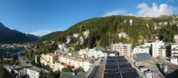 Archiv Foto Webcam St. Moritz Dorf: Ausblick Hotel Schweizerhof Richtung See 08:00