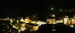 Archived image Webcam St. Moritz village II - View from Hotel Schweizerhof towards St. Moritz Bad 23:00