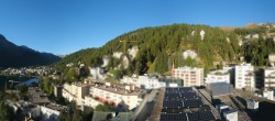 Archived image Webcam St. Moritz village II - View from Hotel Schweizerhof towards St. Moritz Bad 07:00